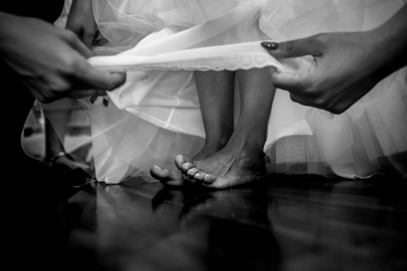 14 la mariée aux pieds nus