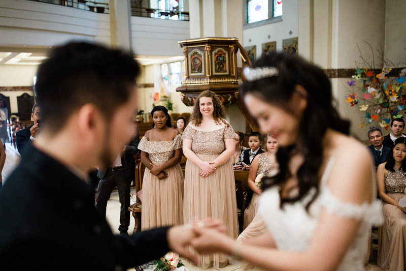 exchanging wedding rings