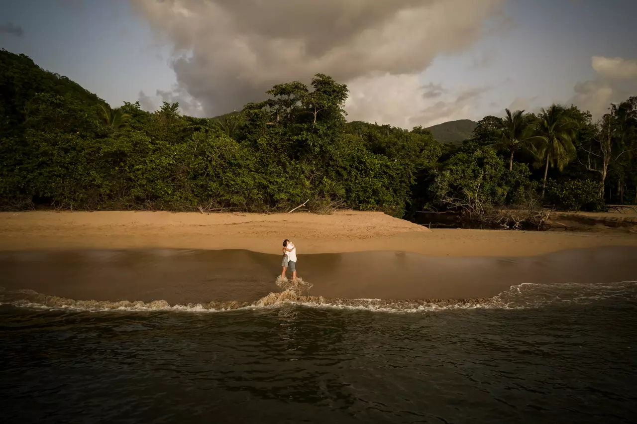  drone photography in french carribean