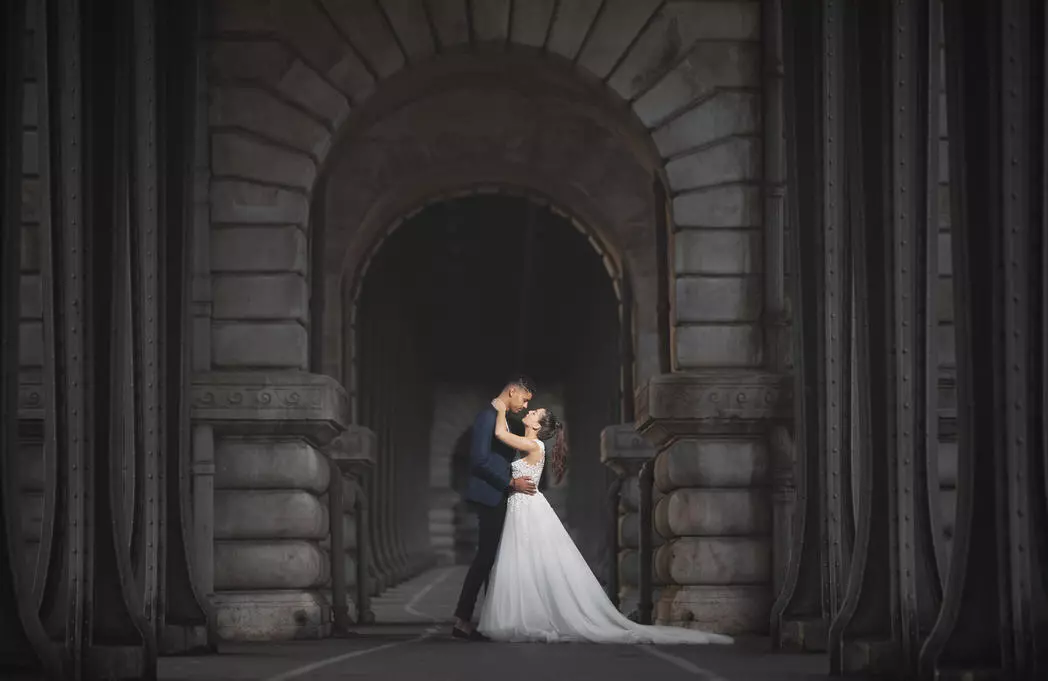 séance photo de mariage à Paris
